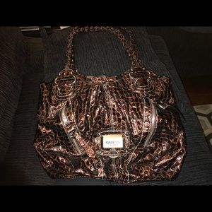 Oversized Guess hobo tote